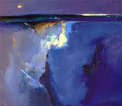 Aesthetic Sharer Zhr On Twitter Art Abstract Landscape Landscape Paintings