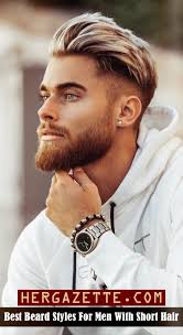 14 slick back with short sides and beard. 52 Best Beard Styles For Men With Short Hair Her Gazette