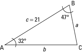 All lengths zero is indeterminate; How To Solve A Triangle When You Know Two Angle Measures Dummies