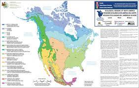 North America Biome Map Ecoregions Of North America | Us Epa