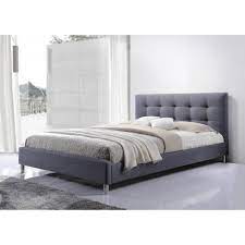 Avec son effet capitonné, cette tête de lit massimo va vite devenir l'élément clé de votre chambre et viendra habiller votre lit d'un style plein de charme ! Lit Gris Tissu Avec Tete De Lit Capitonne 160 Eva Lit Adulte Pas Cher