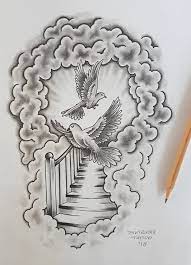 Outcome Little Details Will Be Adjusted And Than Appointment For Inking This Masterpiece On My Arm Cloud Tattoo Cloud Tattoo Design Clouds Tattoo Drawing