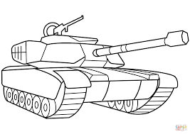 Military Tanks Coloring Pages In 2020 Tank Drawing Coloring Pages Truck Coloring Pages
