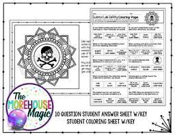 Science lab safety coloring pages coloring pages algebra 2 answer key unique elegant education worksheets bus safety lesson plans for preschool bus safety lesson blakesley jordan biology assignments and notes lab safety worksheet lab safety videos lab safety symbols. Science Lab Safety Color By Number Science Color By Number Tpt
