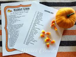 What were the four original flavors of life savers as introduced in 1921? Halloween Candy Games With Free Printables