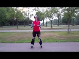Note that your body and feet shouldn't turn simultaneously. Stopping On Inline Skates Inline Skating Skate Rollerblade