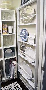 I have an older home and for the bathrooms i bought some glass shelves that were too i'm talking about that specific floating shelf style. Diy Custom Plate Rack For 11 Magnolia Lane