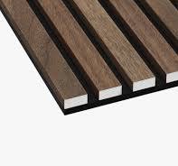 Slatpanel® Walnut Fire-Rated Acoustic Slat Wall Panels