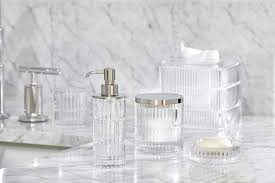 A look at three different styles of glass sinks, each celebrating the interplay of light and water. Pin On Sparkling Crystal Bath Accessories