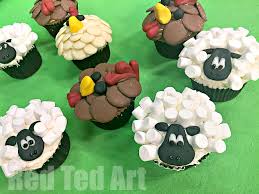 Decorate them with fruit or sprinkles, if you. Easy Sheep Cupcakes Farmyard Party Red Ted Art Make Crafting With Kids Easy Fun