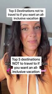 Top 5 destinations not to travel to for an all-inclusive vacation.  #thetropicaltravelers #travelagent #luxurytravel #tiktoktravelagent  #stbarths #bvis #turksandcaicos #anguilla #grandcayman @Jennifer ...