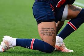 Tatuados,tatuagem 2019,tatuagem no braço,tatuagem nas costas,tatuagem na perna,tatuagem para fazer,study of tattoos, tattoos to do. Neymar Posta Tatuagem Antes De Bayern X Psg Obcecado Em Vencer