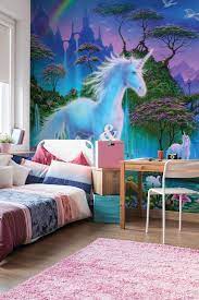 Download preview unicorn wallpaper bedroom. Unicorn Wallpaper Mural Children S Bedroom Wallpaper Wallsauce Childrens Bedroom Wallpaper Kids Bedroom Decor Wallpaper Bedroom