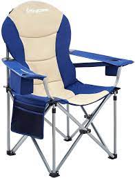 Chances are you'll found another big comfy oversized chairs higher design ideas. Amazon Com Kingcamp Camping Chair With Lumbar Back Support Padded Folding Chair With Cooler Armrest Cup Holder Oversized Quad Camp Chair Heavy Duty Supports 350 Lbs Beige 1 Pack Kitchen Dining