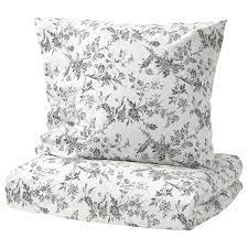 Concevez votre propre housse de couette personnalisée. Alvine Kvist Housse Couette Taie Blanc Gris 150x200 65x65 Cm Ikea
