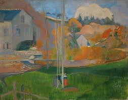 Select from premium bretagne paysage of the highest quality. Paul Gauguin Paysage De Bretagne Le Moulin David Landscape In Brittany The David Mill 1894 Painting By Paul Gauguin