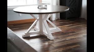 Free plans to help anyone build simple, stylish furniture at large discounts from retail furniture. Round Farmhouse Table Ana White