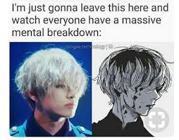 Pin By Mirajane On K P O P Tokyo Ghoul Bts Funny Bts Boys