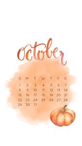 Cute October 2018 Calendar Wallpaper Cute Fall Wallpaper October Wallpaper Calendar Wallpaper