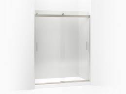 Levity Frameless Sliding Shower Door K 706009 L Kohler Shower Doors Sliding Shower Door Frameless Sliding Shower Doors