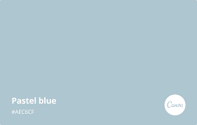 pastel blue meaning combinations and hex code canva colors