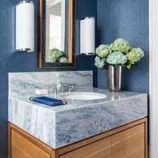They are fairly easy to install, and you will be very happy with the result. Blue Countertop Bathroom Ideas Houzz