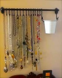 Finally Have A Place To Display My Long Necklaces Necklace Storage Organizer Jewellery Storage Necklace Storage