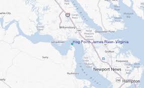 Hog Point James River Virginia Tide Station Location Guide