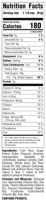 Crunchy cookies with smooth, creamy filling for a mix of textures. 30 Nutter Butter Nutrition Label Labels Database 2020