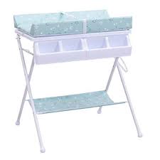 Costzon Baby Changing Table Folding Diaper Station Nursery Organizer For Infant Blue Review Baby Changing Tables Changing Table Baby Changing