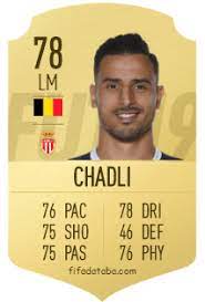 There are 2 other versions of chadli in fifa 21, check them out using the navigation above. Nacer Chadli Fifa 19 Rating Card Price