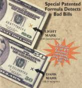 This video goes in detail and shows how to spot counterfeit or fake us bills, using a standard counterfeit detection pen. Smart Money Counterfeit Detector Pen