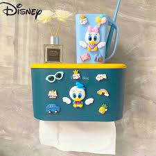 Boîte de papier toilette étanche, motif de dessin animé Disney Mickey Mouse  Minnie, Design Simple, support mural pour mouchoirs | AliExpress