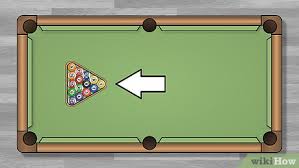 Set up nine balls inside the rack. How To Rack A Pool Table 10 Steps With Pictures Wikihow