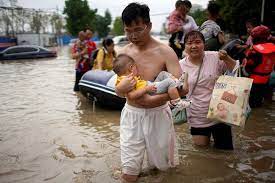 Heavy flooding has hit central china following unusually heavy rains, with the subway system in the city of zhengzhou inundated with rushing water by the associated press july 20, 2021, 1:31 pm Rkivni7j6zrfwm