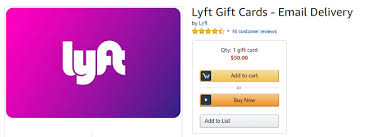 Shop lyft $25 gift code (digital delivery) digital at best buy. Amazon Lyft Gift Card Promotion 50 Gift Card For 45