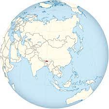 Bhutan In Map Of The World Bhutan Map: Where Is Bhutan? - Koryo Tours
