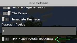 In minecraft bedrock edition, experimental gameplay allows using new features that are not available in the regular game yet. What Is Experimental Gameplay Bedrock Pocket R Minecraft