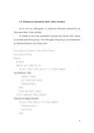 Tipul cimpului leg va fi pointer la element de lista. Referat Liste Circulare Simplu Inlantuite 336926 Graduo