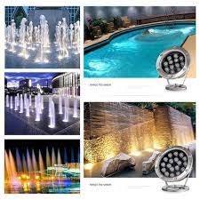 Lumière D'étang Sous-marine, Rotatif Fontaine Lumière, IP68 Étanche Faible  Voltage 24V Acier Inoxydable Projecteur Spot Piscine pour Extérieur Fête  Lumière LED Submersible ( Color : Blue , Size : 24W( : Amazon.fr: Jardin