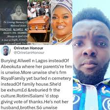 FarewaBabaItura.....The families of Ayodele Salako bid Farewell to their  Icon, patriarch, father,grandfather and great-grandfather, Prince Timothy  Ayodele Salako. . .A disciplinarian,Lover of GOD ,his words and humanity.  well-known for his peaceful and