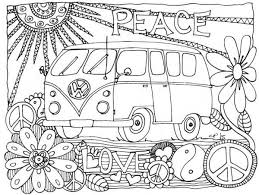 Hippie coloring pages the poster collection by justgivemepeace, $7.50. Pin On Vehicles Coloring Pages