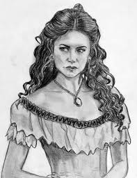 Katherine Pierce Fan Art Katherine Pierce Drawing Vampire Drawings Drawings Art