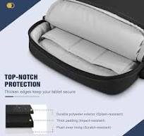 MoKo 9-11 Inch Tablet Sleeve Bag Fits iPad Air M3 11 5/4th 10.9 iPad A16  10/9/8/7th 10.2 iPadPro 11 Inch Tab S8/S9 11 Multifunctional Bag with ...