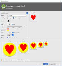 Release your app faster with app icon maker. Launcher Icon Generator In Android Studio Tek Eye