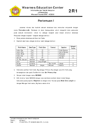 Keterampilan komputer dan pengelolaan informasi kkpi ppt. Pdf Latihan Ms Acces Tomy Syafari Academia Edu
