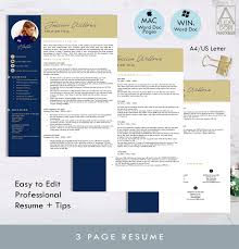 Modern Resume Template With Photo