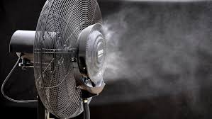 A must for your outdoor entertainment, powerful 18 outdoor misting fan connects to standard garden hose or faucet. Misting Fans