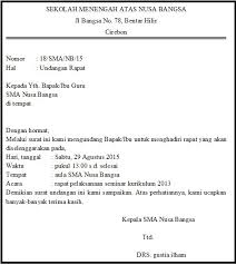 Nomor surat adalah urutan nomor surat yang telah dikeluarkan oleh instansi atau organisasi tersebut. Menyunting Dan Menulis Surat Undangan Rapat Kosongin
