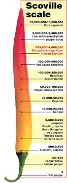 Ghost Pepper Scoville Unit Scale Blog